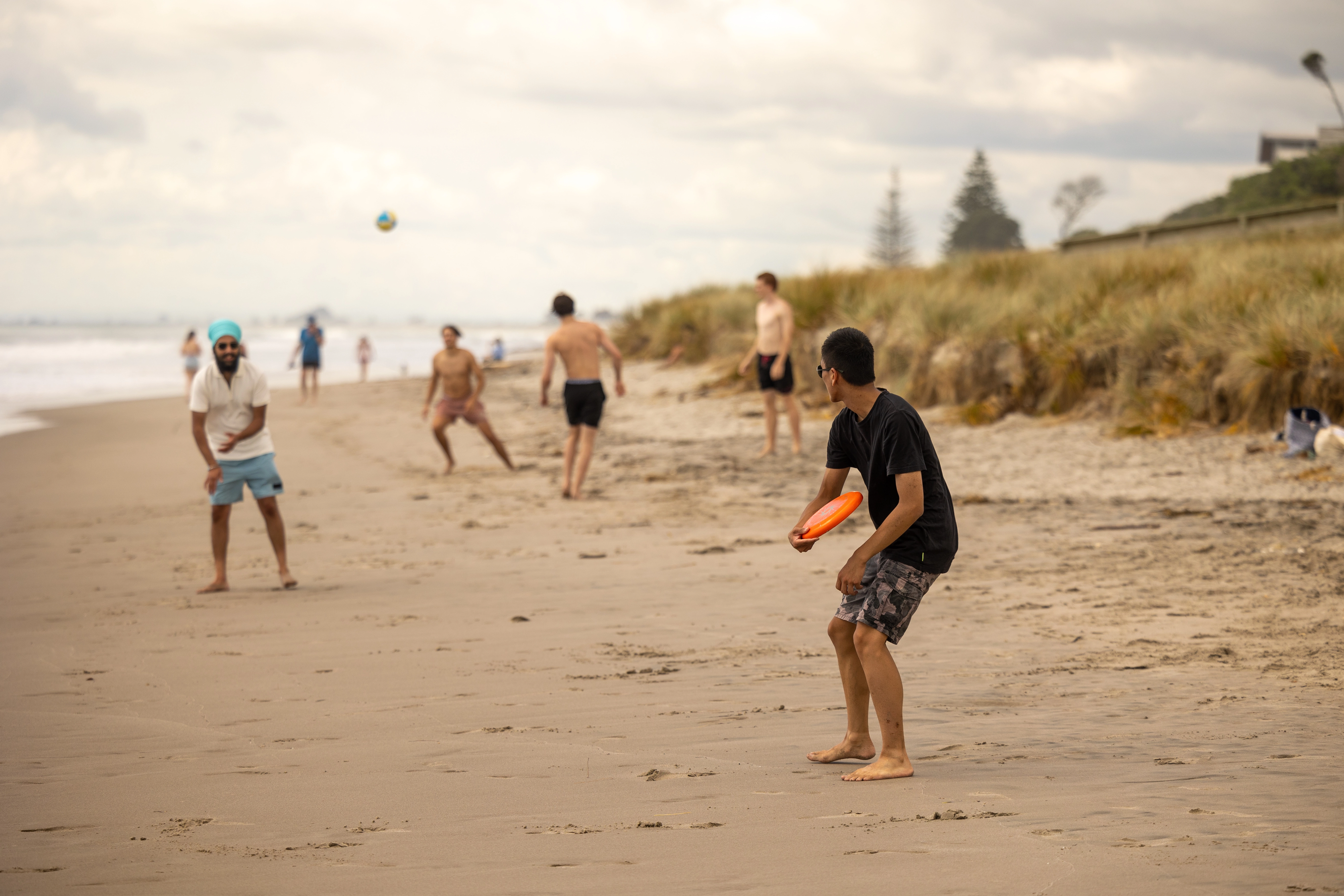 beach students