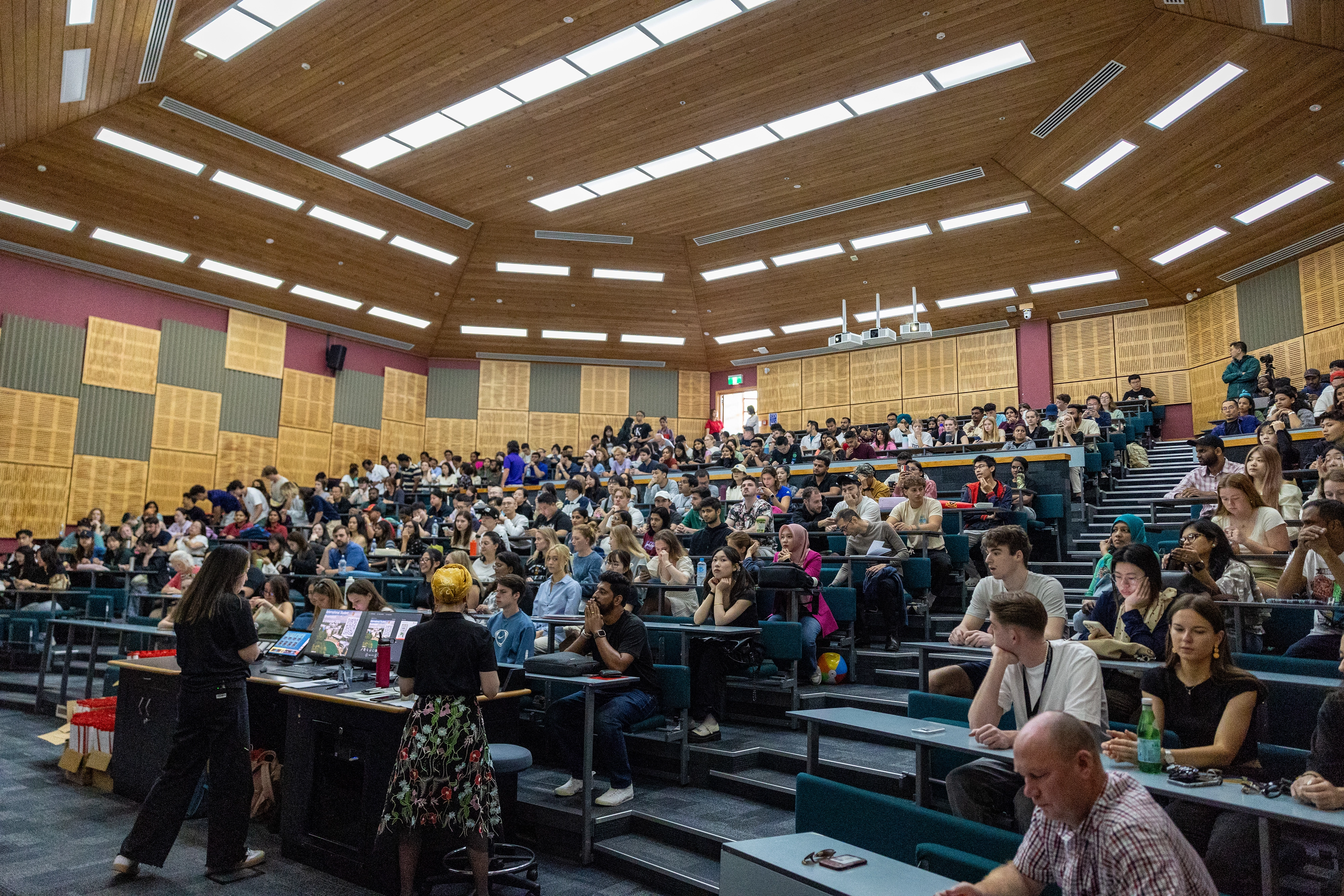 students lecture