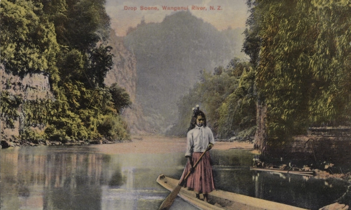 maori postcard